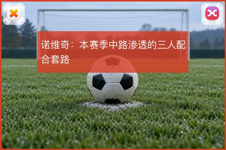 诺维奇：本赛季中路渗透的三人配合套路